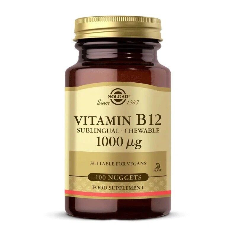 Solgar Vitamin B12 1000 Mg 100 Tablet