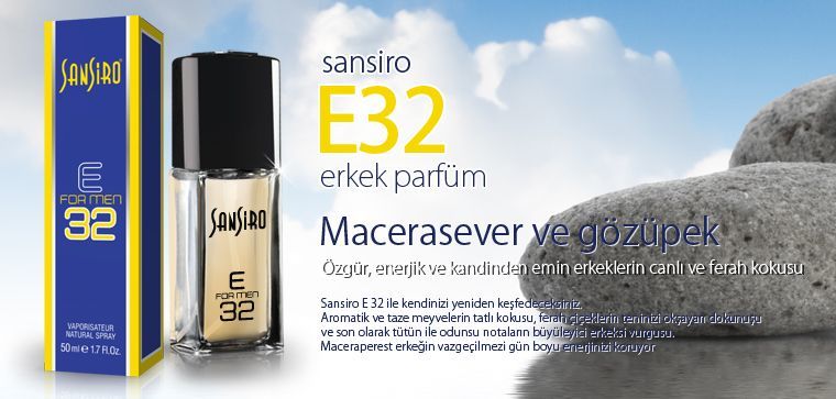 Sansiro E-32 Erkek Parfüm 50 Ml