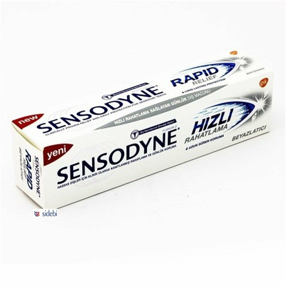 Sensodyne Diş Macunu Hızlı Rahatlama Beyazlatıcı 75 Ml