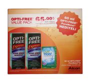 Opti Free Express Lens Solüsyonu 2X355 ML - Opti Free Puremoist 60 ML Hediyeli