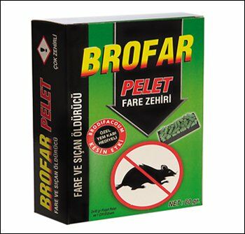 Brofar Pellet Fare Zehiri 80 Gr