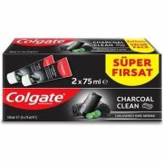 Colgate Charcoal Clean Diş Macunu 75 ML X 2 Adet