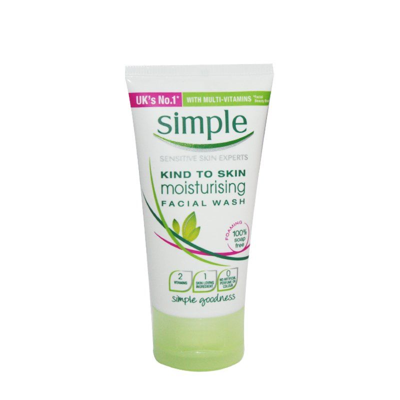 Simple Nemlendirici Yüz Temizleme Jeli 50 Ml