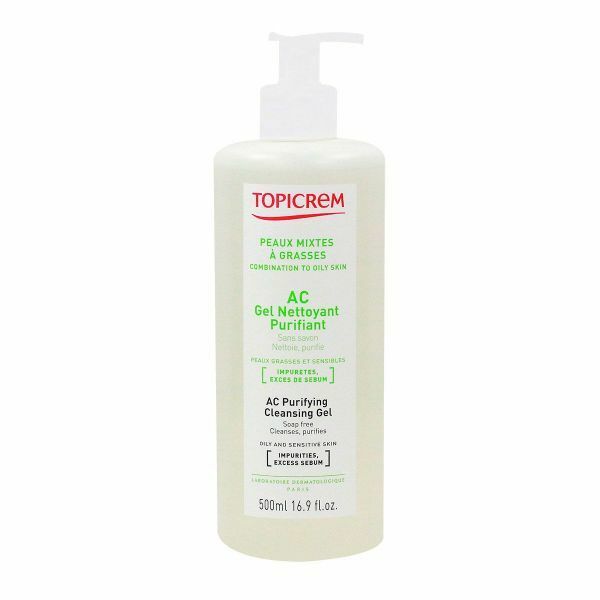 Topicrem Ac Purifying Cleansing Gel 500 ML Yağlı Ve Hassas Ciltler İçin ...