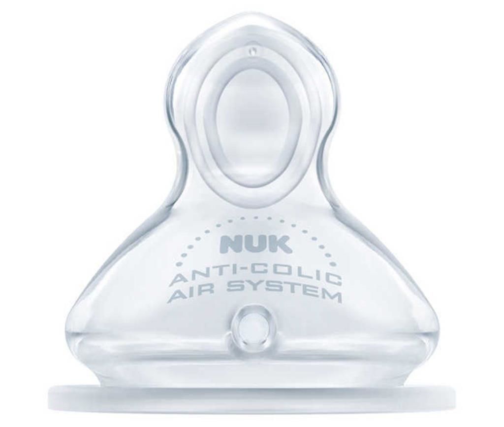 Nuk First Choice Plus Biberon Emziği Flow Control 6-18 Ay