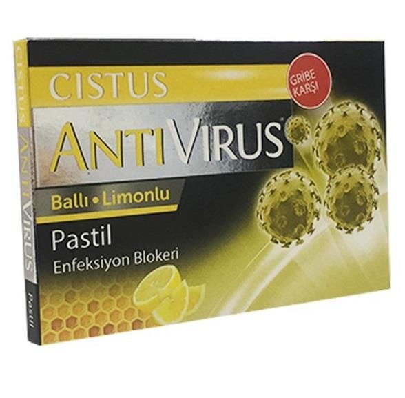 Cistus Antivirüs Ballı Limonlu 10 Pastil