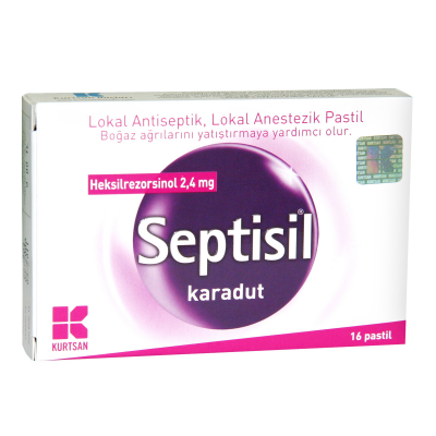 Septisil Karadut Pastil 16 Adet