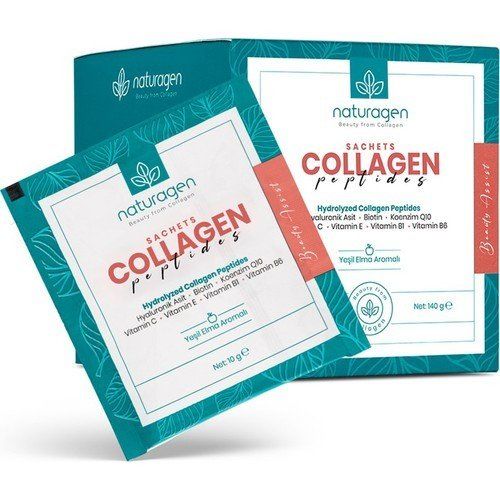 Naturagen Sachets Collagen Peptides Yeşil Elma Aromalı 14 Saşe