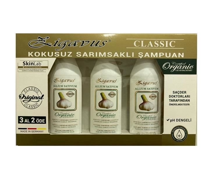 Zigavus Kokusuz Sarımsaklı Şampuan 250 ML 3 Al 2