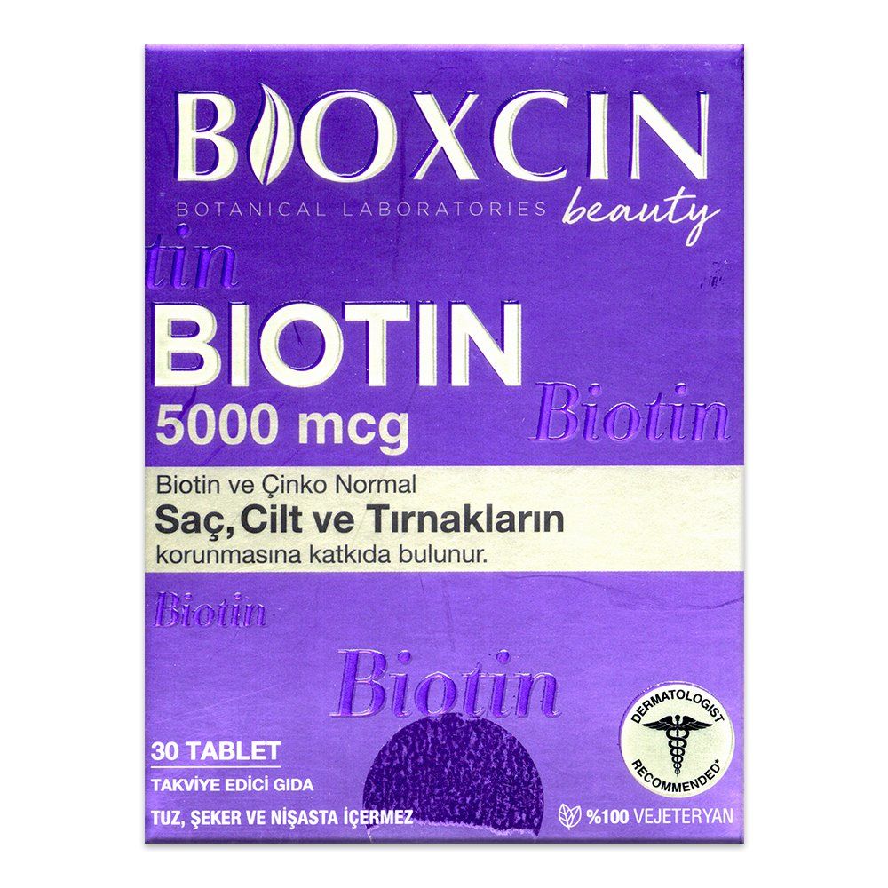 Bioxcin Biotin 5000 Mcg 30 Tablet