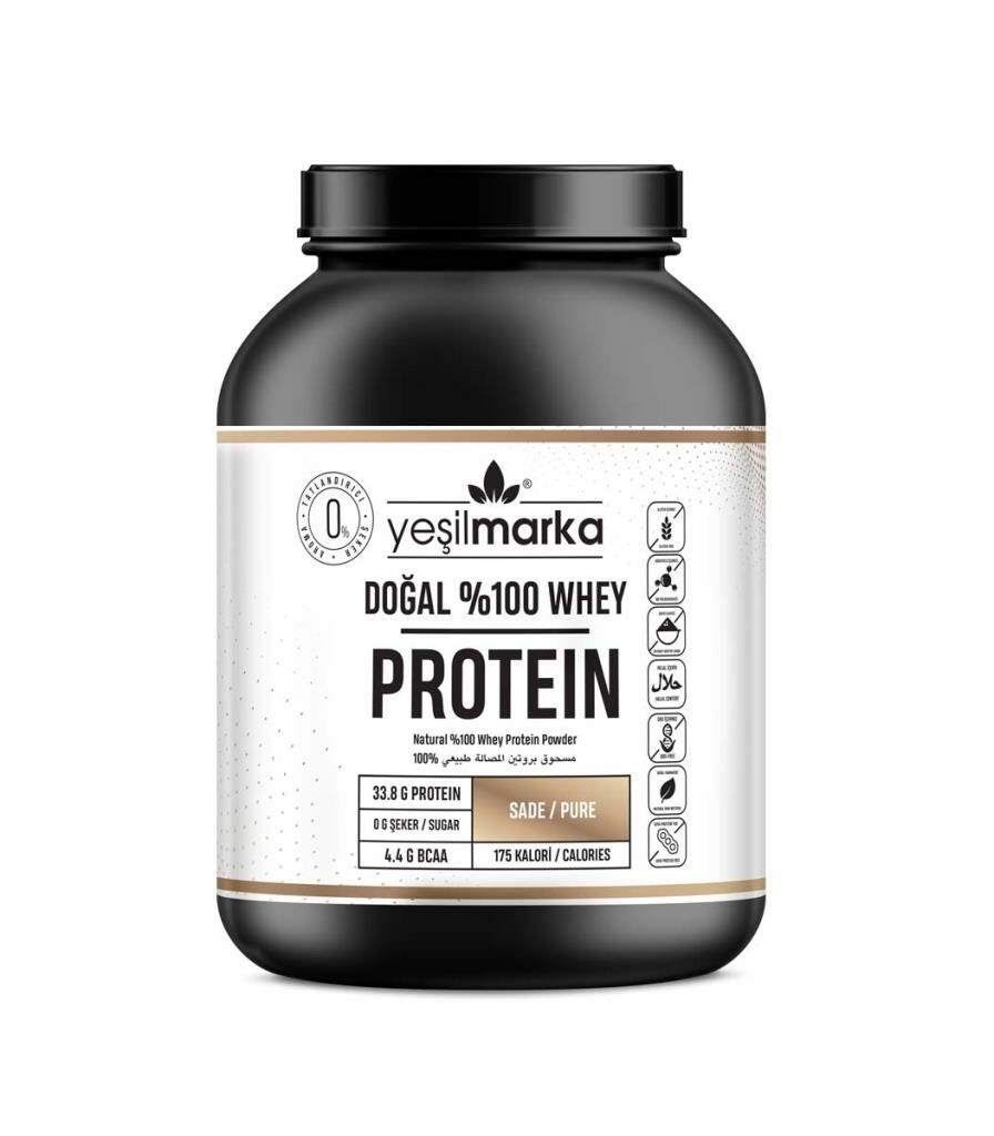 Yeşilmarka Doğal Whey Protein Tozu 1540 Gr Sade