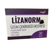Lizanorm Üzüm Çekirdeği Ekstresi 30 Kapsül