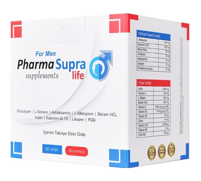 Supralife Pharma Supralife Supplements For Men 30 Saşe