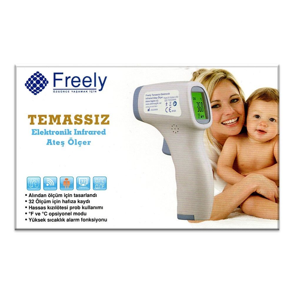 Freely Temassız Digital Alından Ateş Ölçer RAK-FI03