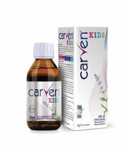Carven Bitkisel Kekik Şurubu 100 ML