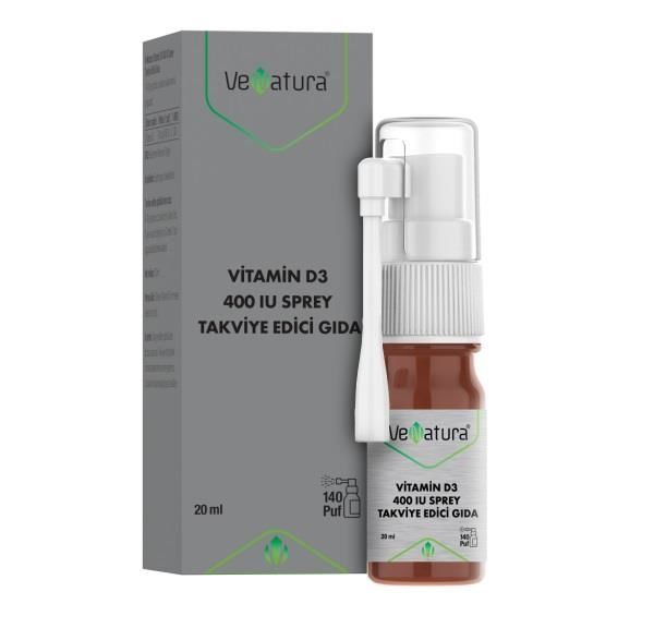 Venatura Vitamin D3 400 IU Sprey 20 ML