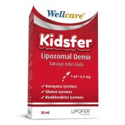Wellcare Kidsfer Lipozomal Demir Damla 30 ML