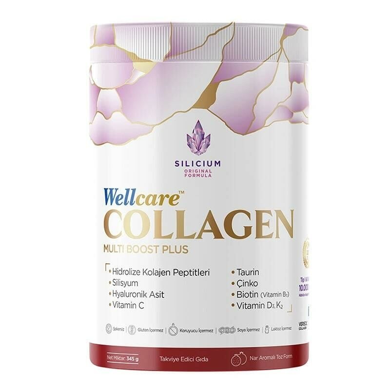 Wellcare Collagen Multi Boost Plus Nar Aromalı 345 Gr