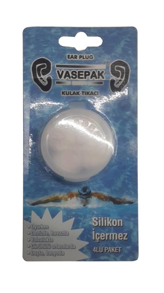 Vasepak Kulak Tıkacı 4'Lü