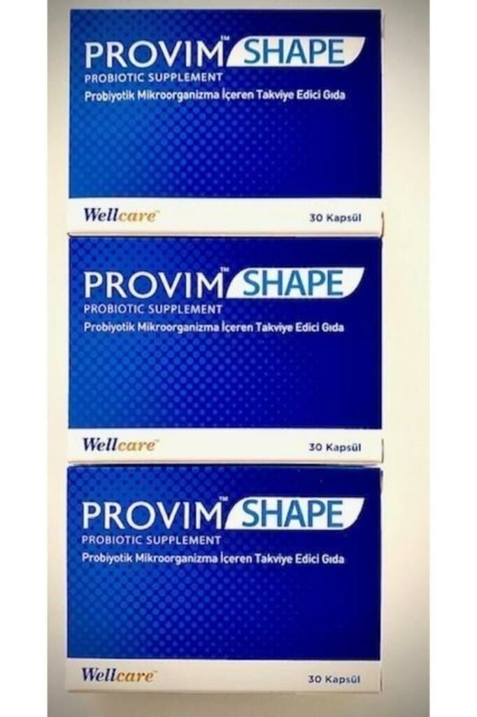 Wellcare Provim Shape Probiyotik 30 Kapsül (3 Adet)