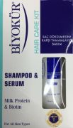 Biyokür Hair Care Kit Şampuan 200ML & Serum 50 ML
