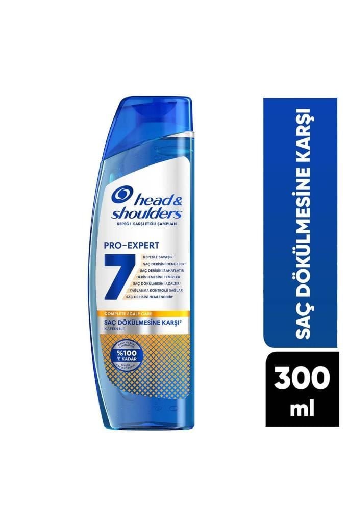 Head & Shoulders Pro-Expert 7 Kafein İle Dökülme Karşıtı Şampuan 300 ML