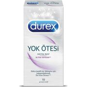 Durex Yok Ötesi Ekstra İnce Ultra Kaygan Prezervatif 10 Adet