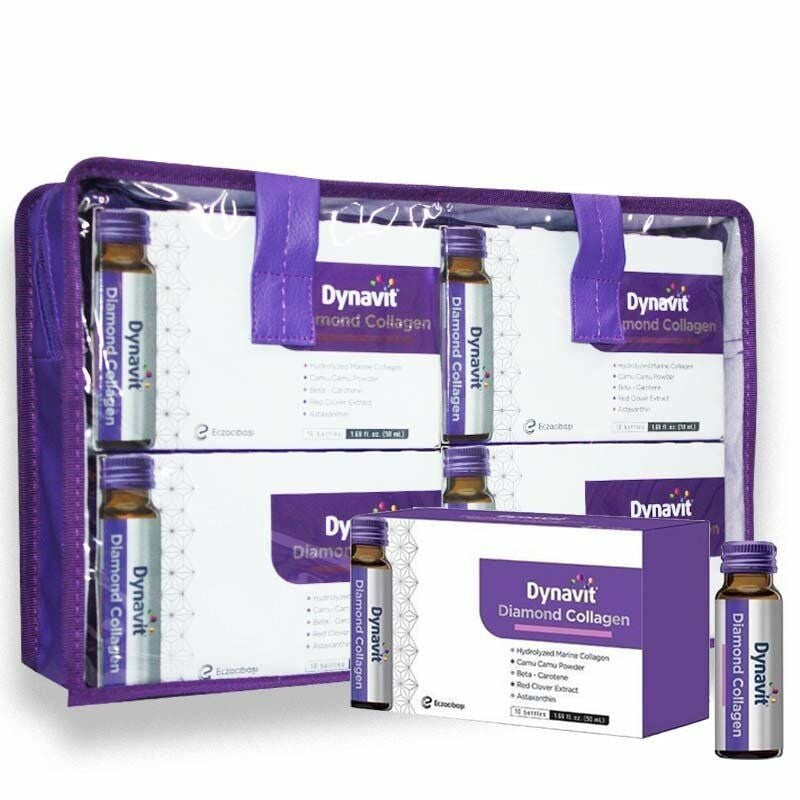 Dynavit Diamond Collagen 50 Ml X 10 Şişe 4 Adet