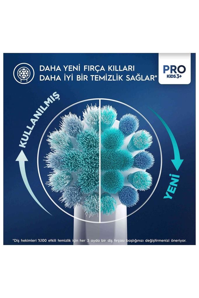 Oral-B Şarjlı Diş Fırçası Yedek Başlığı Spiderman 2 Adet