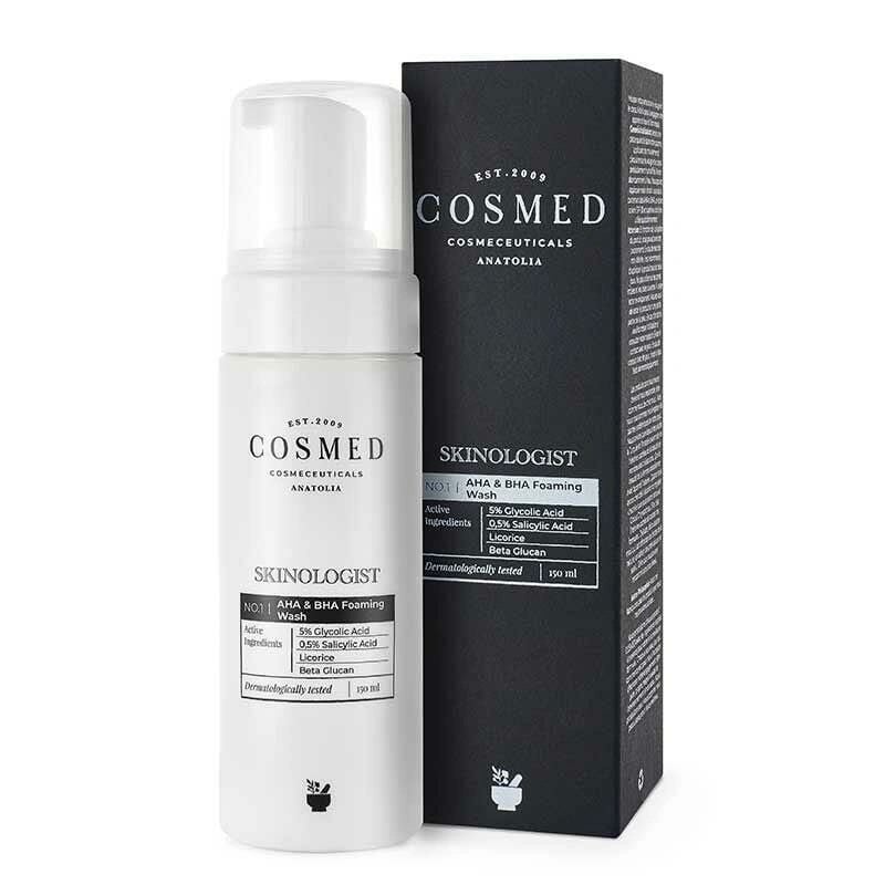 Cosmed Skinologist AHA BHA Foaming Wash 150 ML