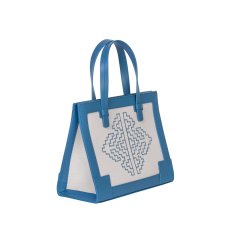 Gabrielle Mini Kanvas Tote - Mavi