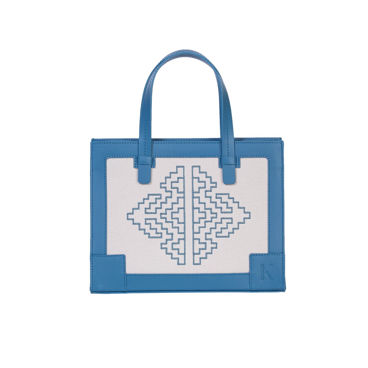 Gabrielle Mini Kanvas Tote - Mavi