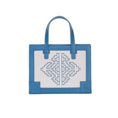 Gabrielle Mini Kanvas Tote - Mavi