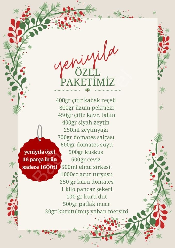 Yeniyıl Özel Paketi