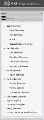 GEÇİŞ KONTROL YAZILIMI - WEB TABANLI