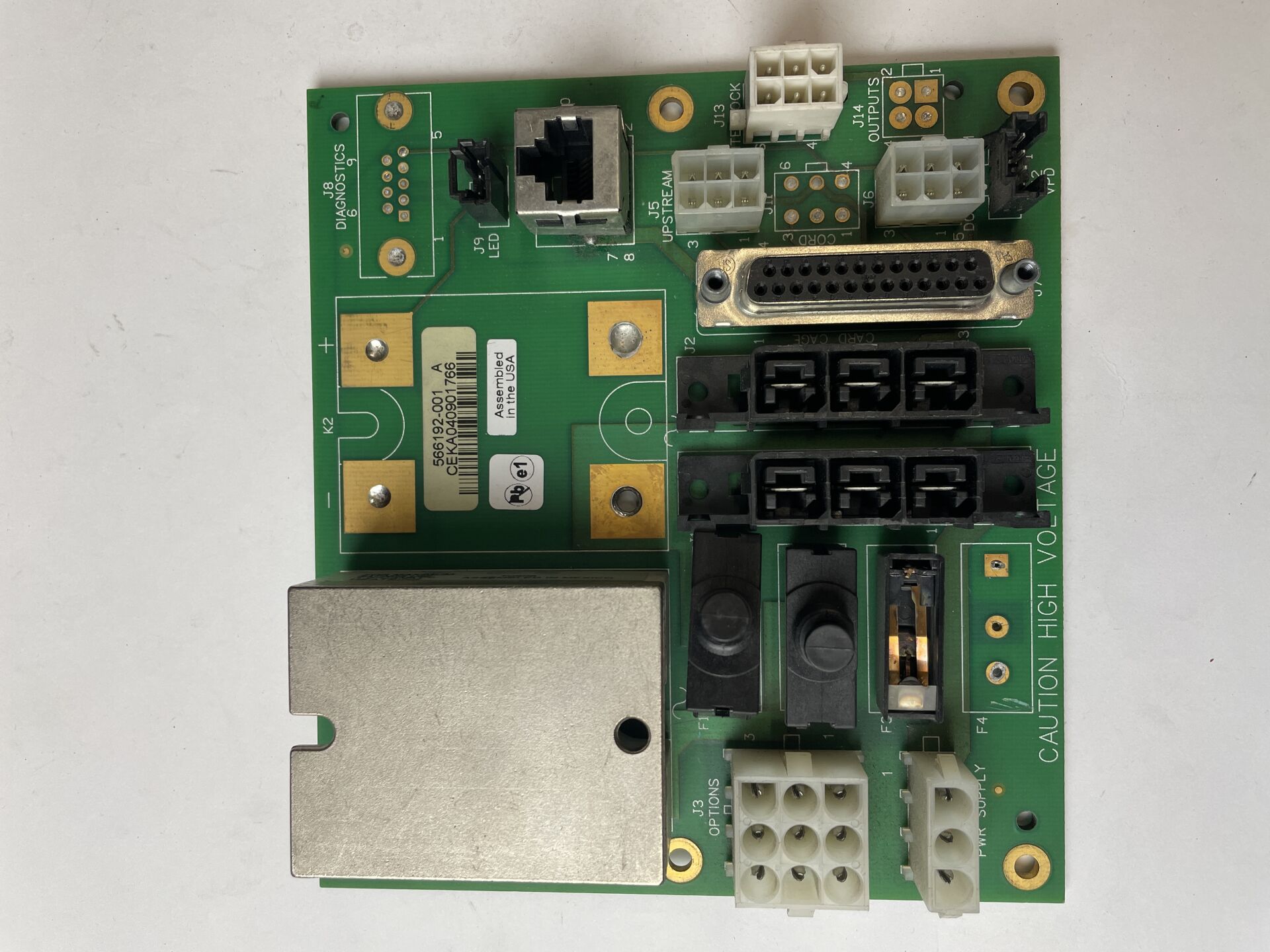 566192-001 PWB ASSY, MODULE AC DISTRIBUTION