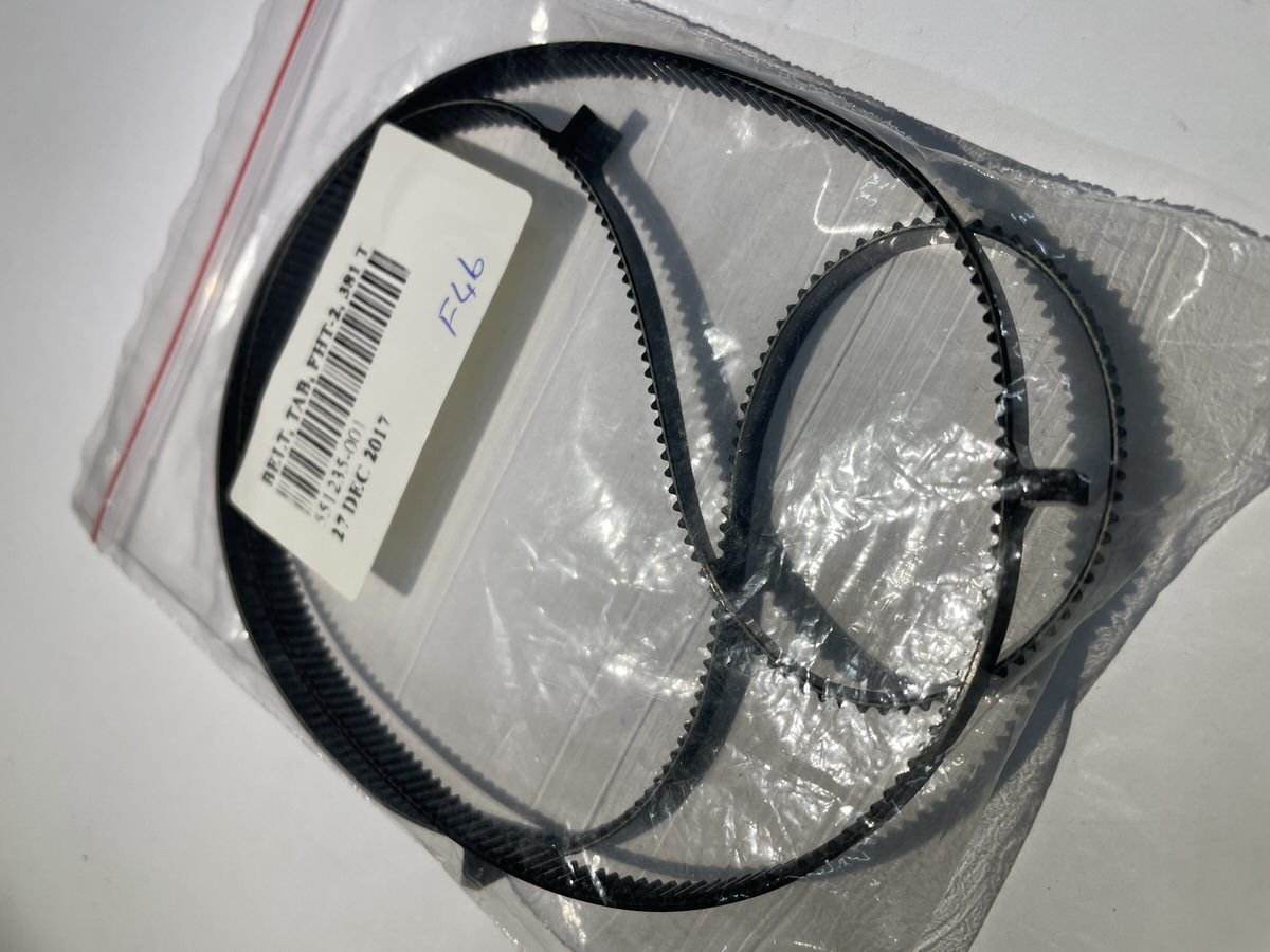 551235-001 BELT, TAB, FHT-2, 381 T