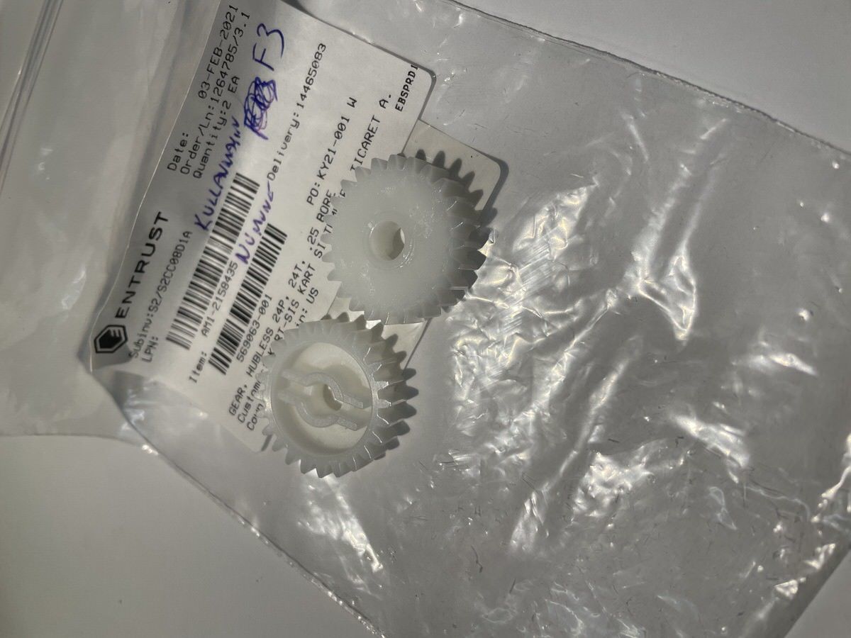 569063-001 GEAR, HUBLESS 24P, 24T, .25 BORE
