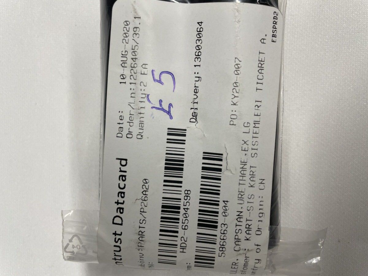586663-004 ROLLER, CAPSTAN,URETHANE,EX LG