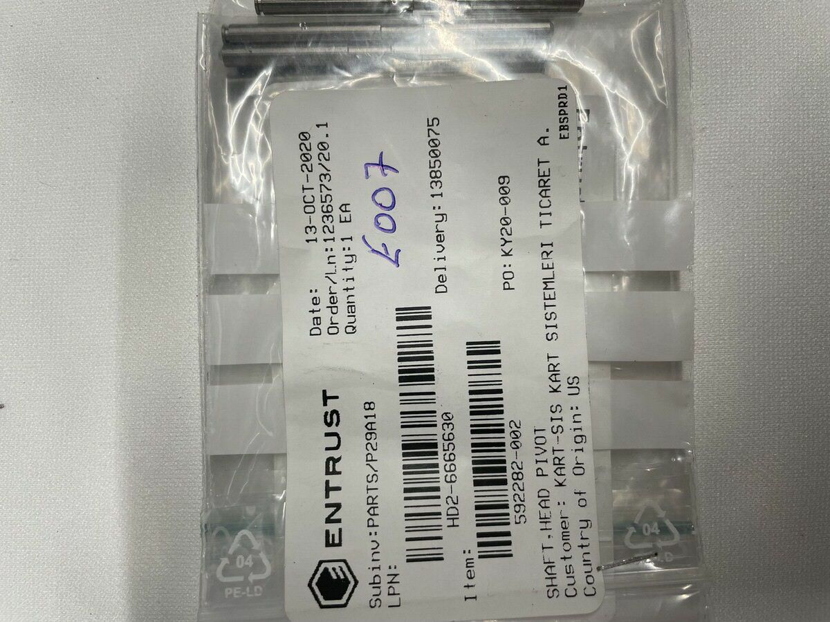 592282-002 SHAFT,HEAD PIVOT