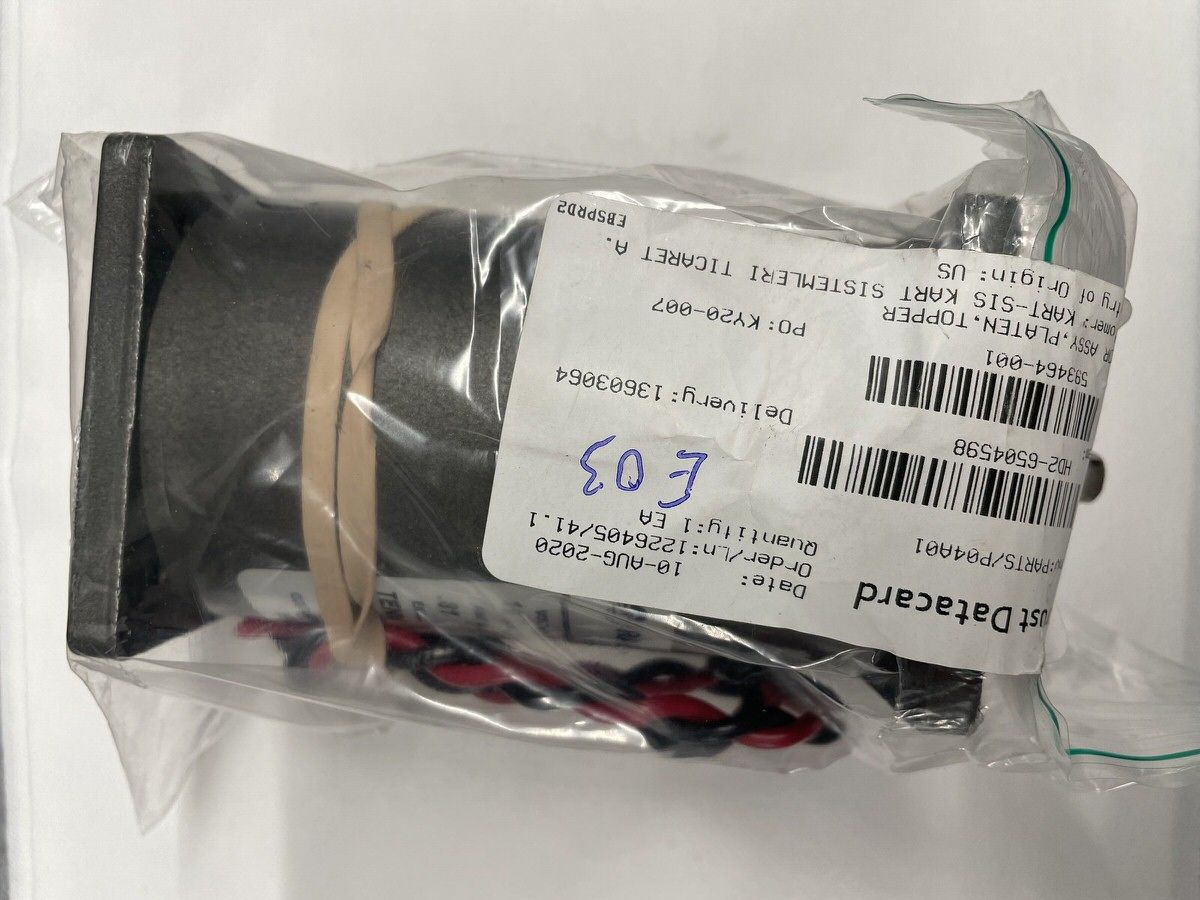 593464-001 MOTOR ASSY,PLATE TOPPER