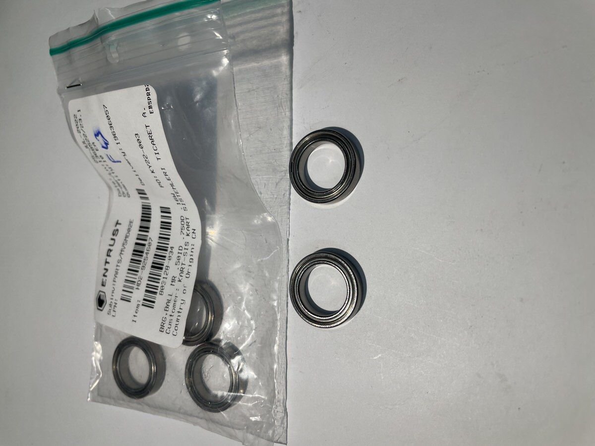 803128-034 BRG,BALL MR .50ID .75OD .16W