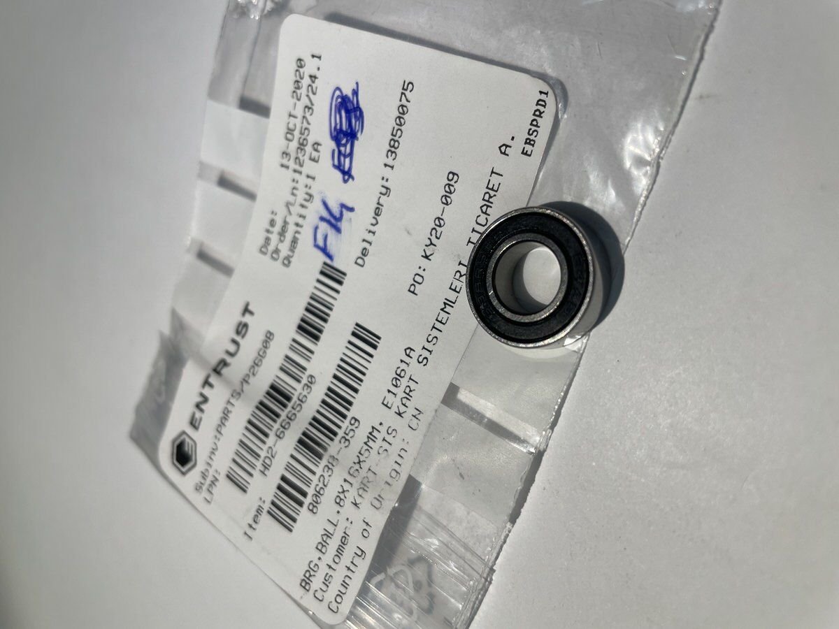 806238-359 BRG,BALL,8X16X5MM, E1061A