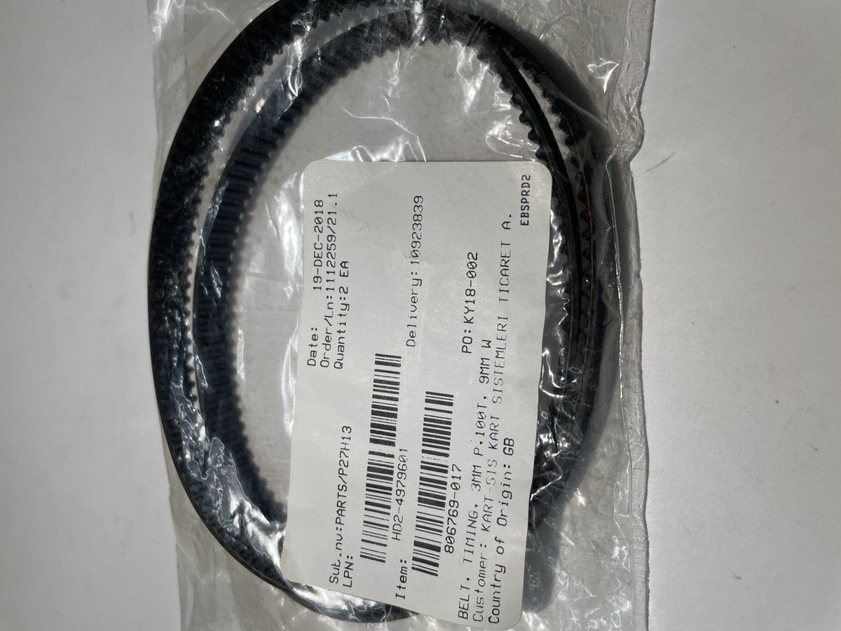 806769-017 BELT TIMING 3MM P 100T 900