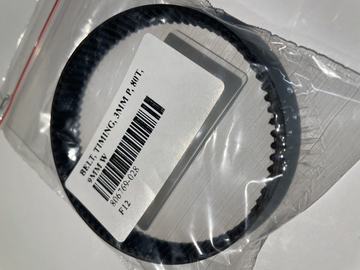 806769-028 BELT, TIMING, 3MM P, 80T, 9MM W