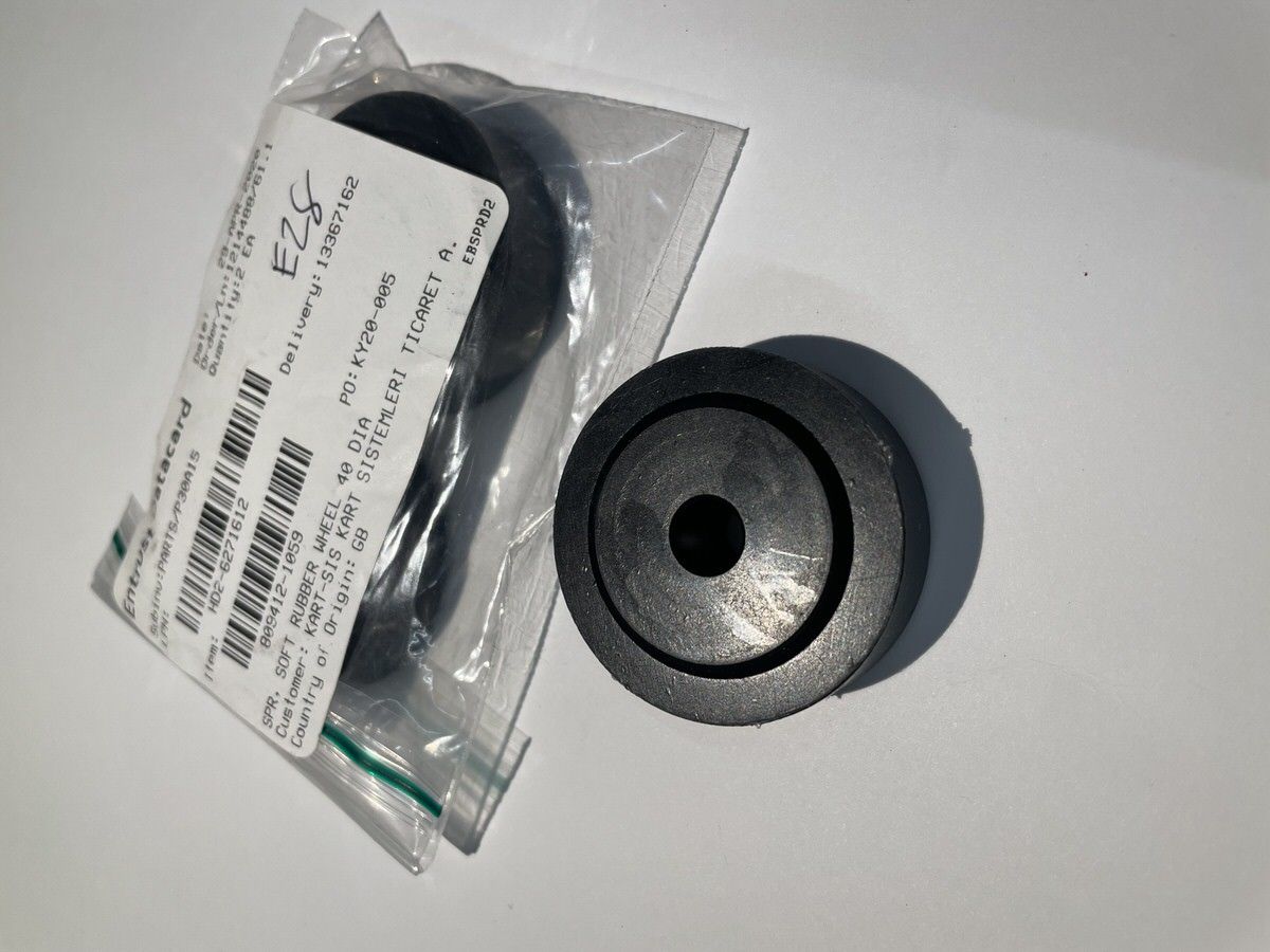809412-1059 SPR, SOFT RUBBER WHEEL 40 DIA