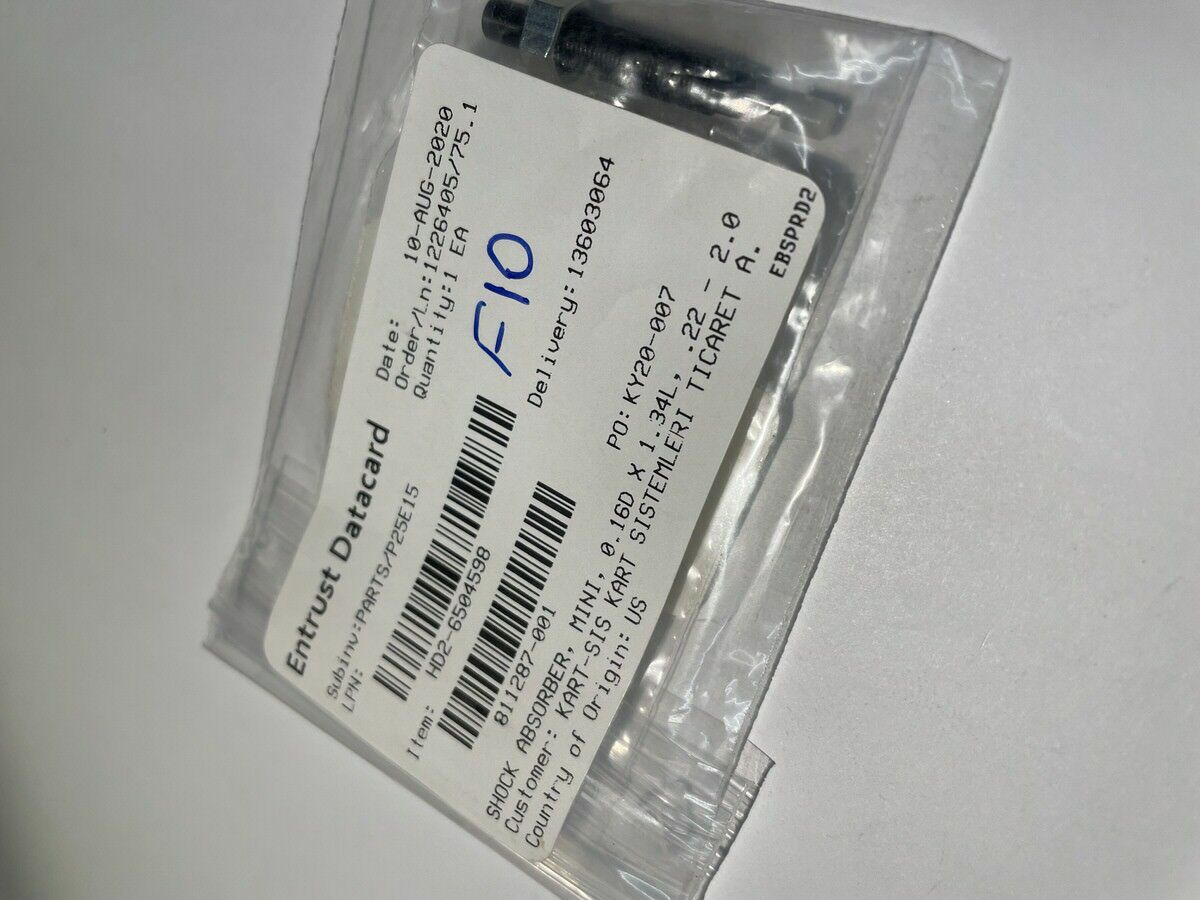 811287-001 SCHOCK ABSORBER , MINI 0,16D X1.34L, .22 – 2 LBS