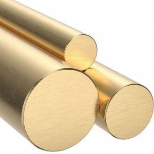 2 mm Yuvarlak Pirinç Çubuk - 1 METRE