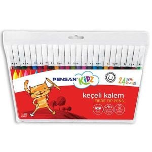 Pensan Keçeli Kalem 24 Renk