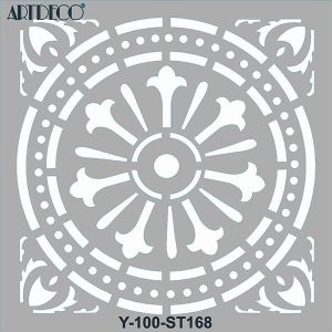 Artdeco Stencil 30x30cm Geometrik Fayans - 168